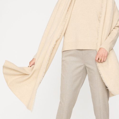 Cashmere Wrap Bisque Melange 1