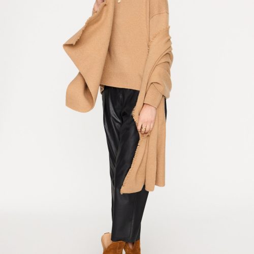 Cashmere Wrap Camel Melange 4