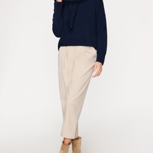 Cashmere Wrap Navy 4