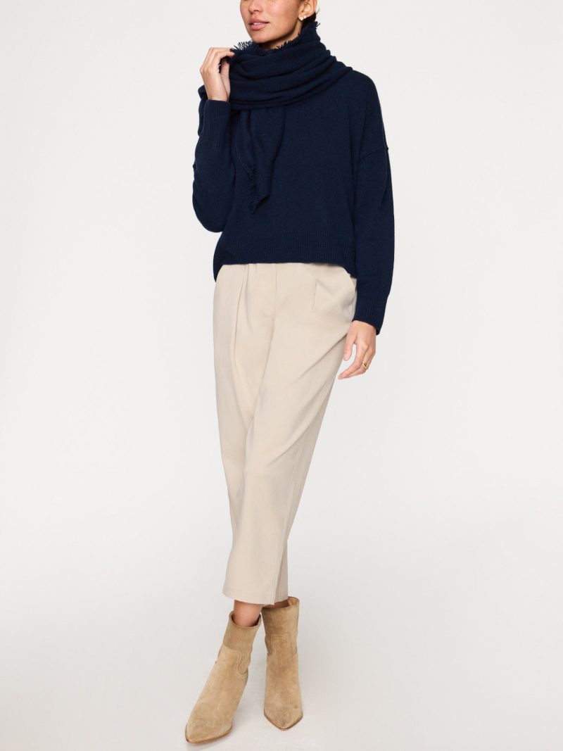 Cashmere Wrap Navy 4