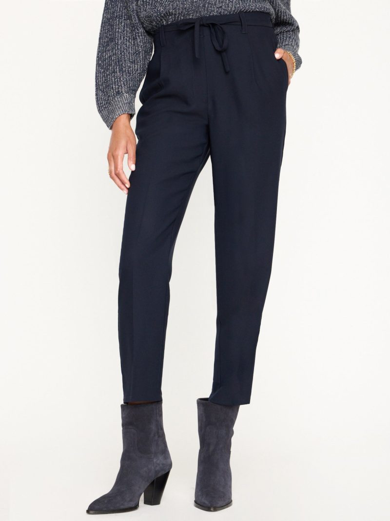 DionPleatFrontPant VSC4135 Balticnavy 0086 2