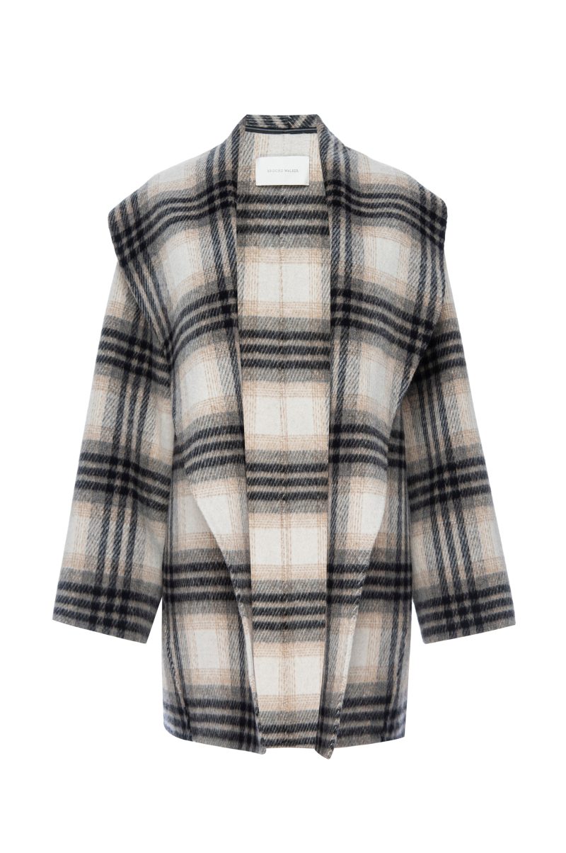 Finley Plaid Coat DPW4349 Heritage Plaid