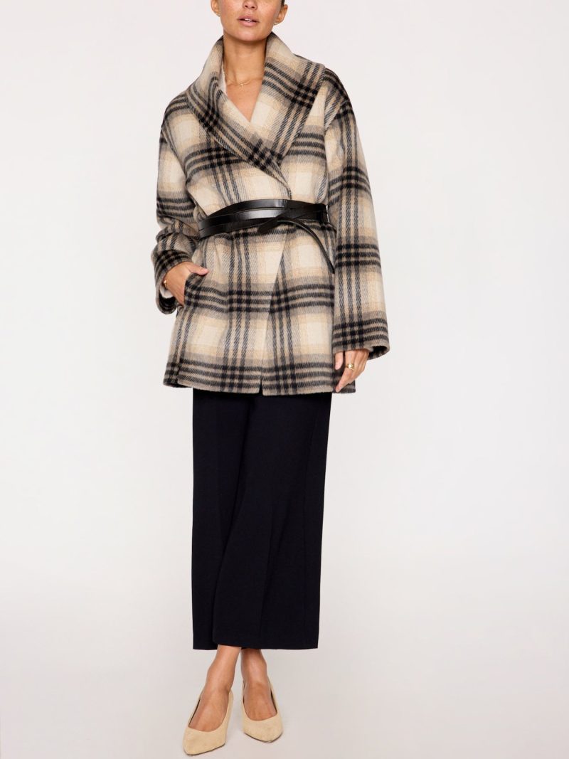 Finley Plaid Coat DPW4349 Heritage Plaid 2226