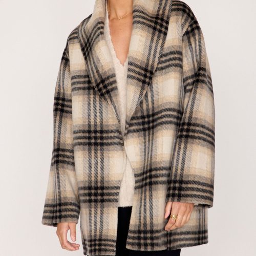 Finley Plaid Coat DPW4349 Heritage Plaid 2238