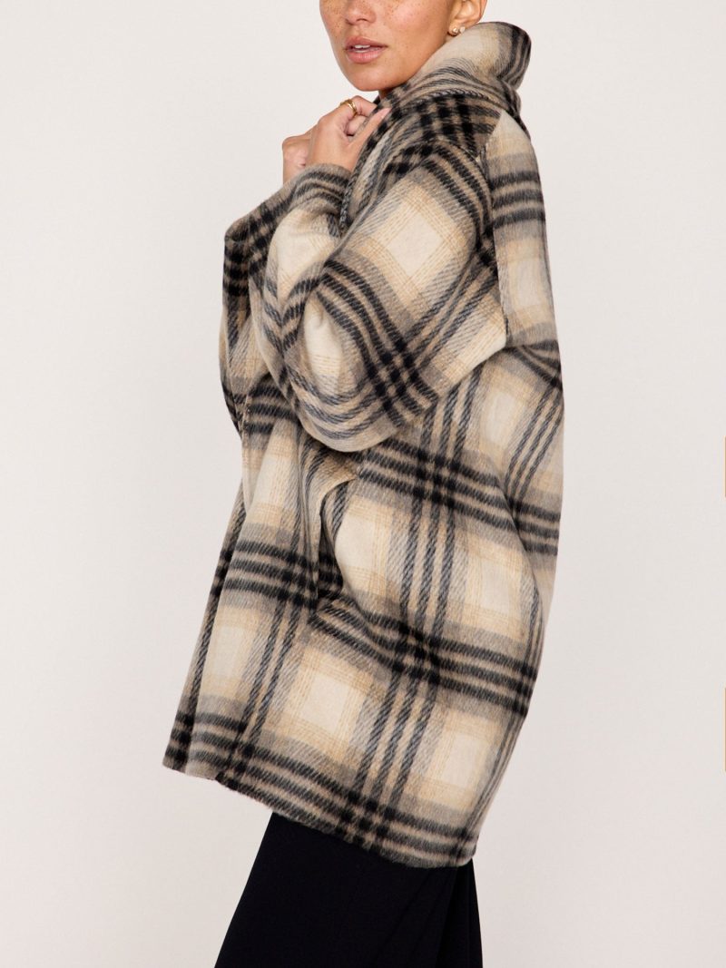 Finley Plaid Coat DPW4349 Heritage Plaid 2254