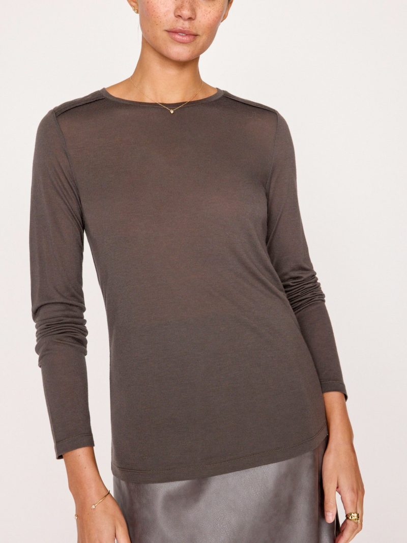 Georgie Long Sleeve Tee FGG4378 Wren 2149