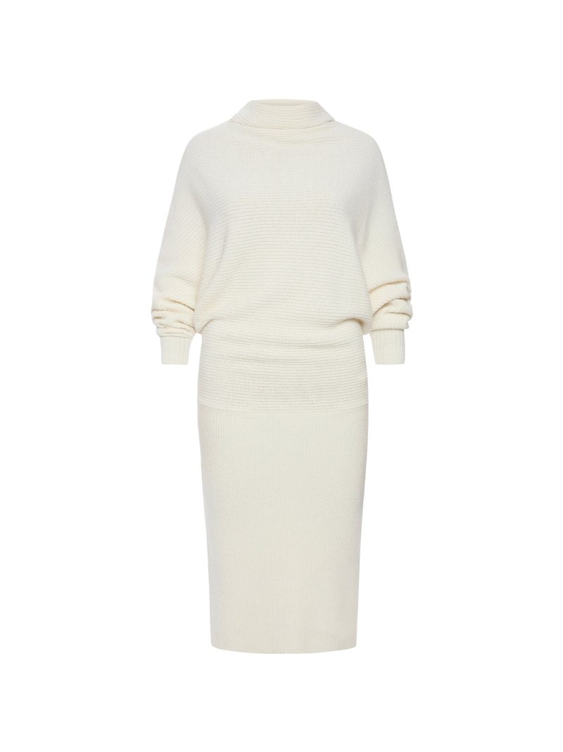 Holiday 0027 2024 CledeSweaterDress FVA4332 Ivory ghost