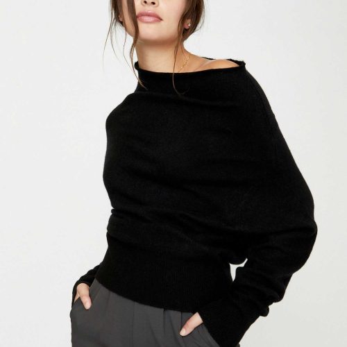 LORI OFF SHOULDER LUX3016 BLACK ONYX 1A