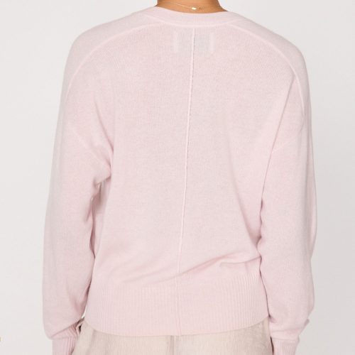 Leia Vee Sweater LUX4201 Rose Quartz 1065