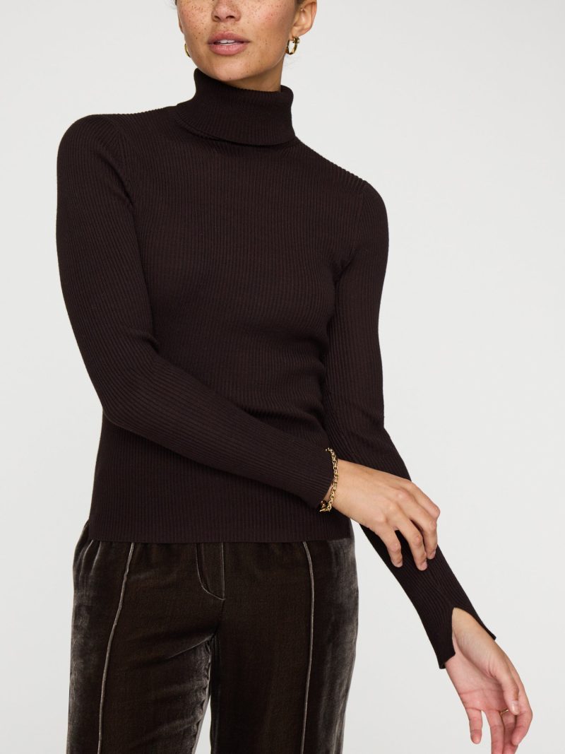 NoleRibbedTurtleneck VCP4569 Truffle 1683 2