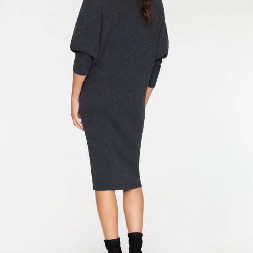 Sm 0021 2024 CledeSweaterDress FVA4332 DKCharcoalMelange 0176 4 ecom