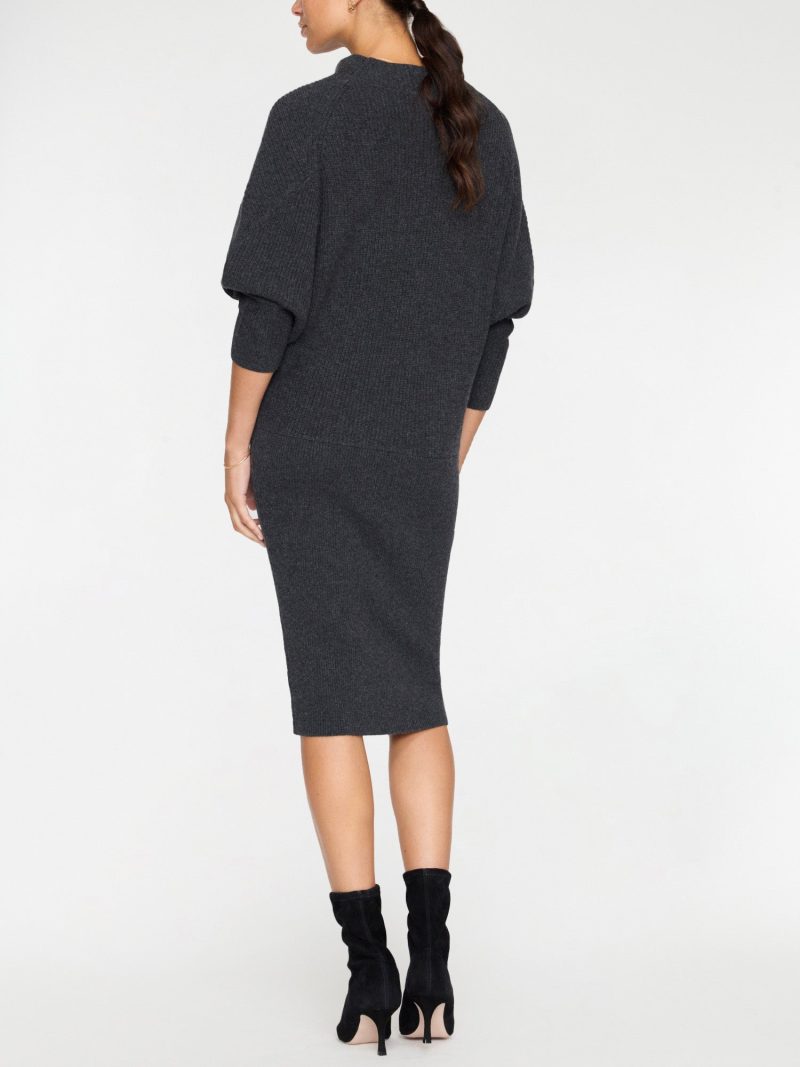 Sm 0021 2024 CledeSweaterDress FVA4332 DKCharcoalMelange 0176 4 ecom