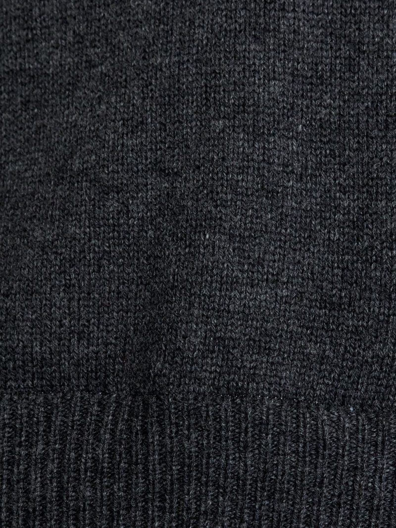 V NECK LAYERED PULLOVER JER2197 DK CHARCOAL 6